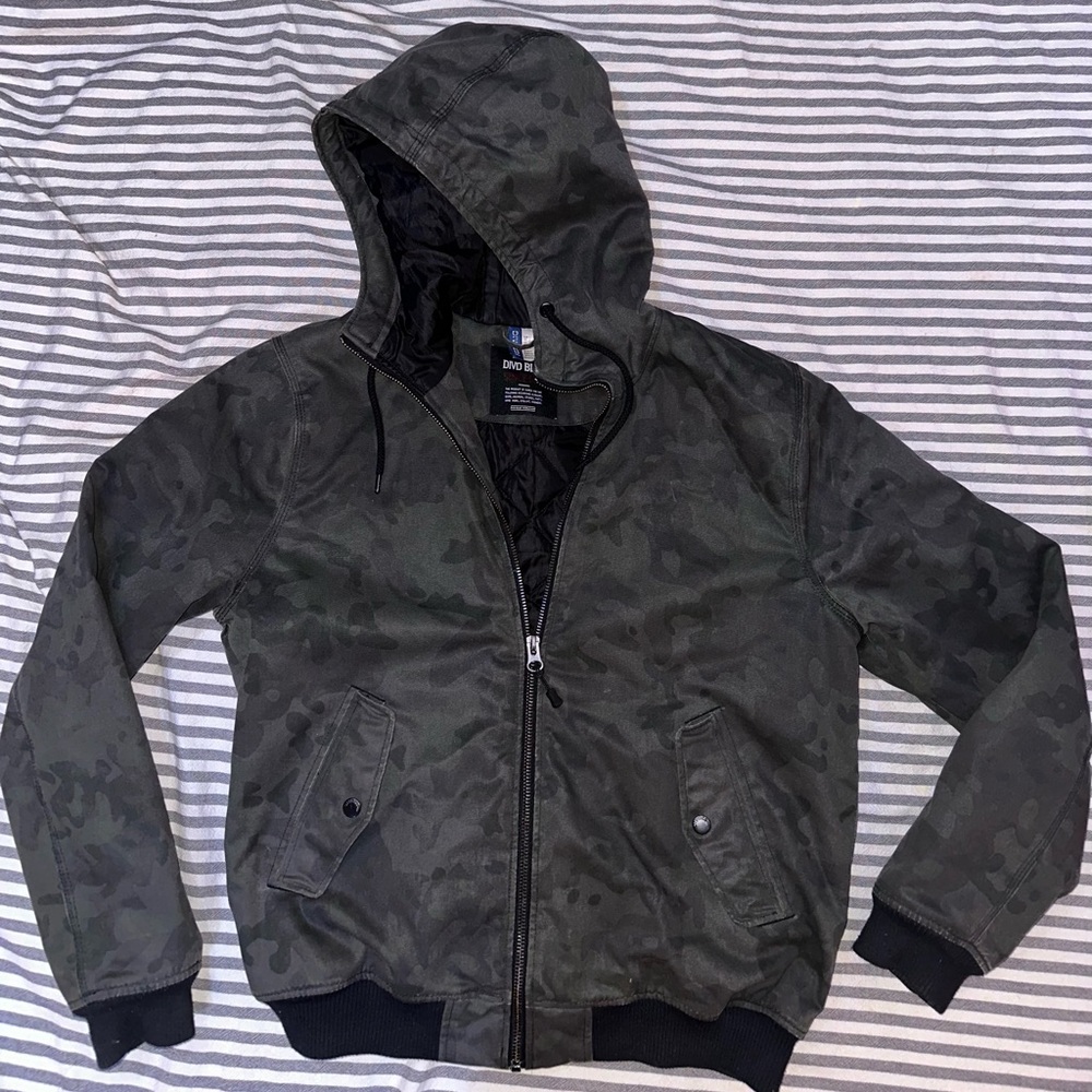 Divd Blue Large Camo Jacket